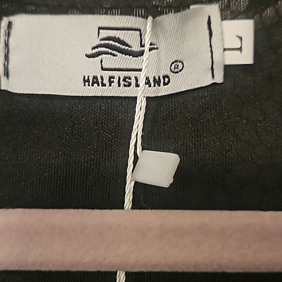 HALF ISLAND WOMAN LACE MINI DRESS L - Picture 2 of 8